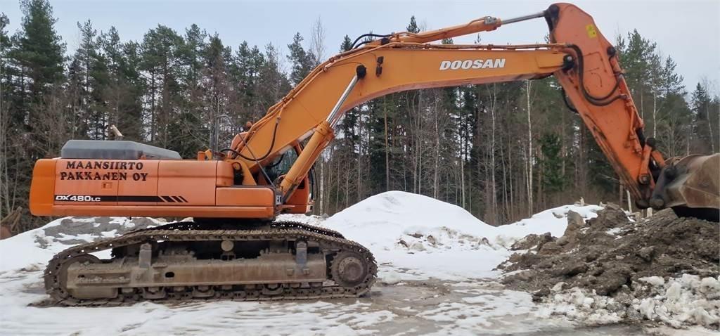 Doosan DX 480 LC Lánctalpas kotrók