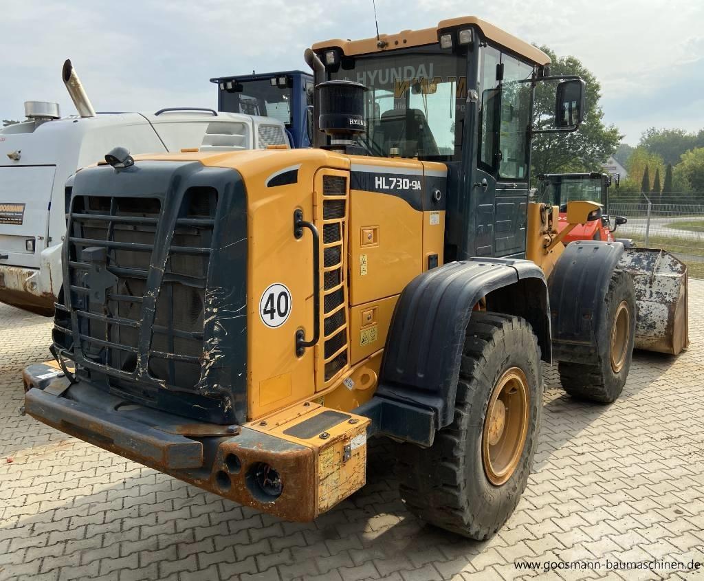 Hyundai HL 730-9 A Gumikerekes homlokrakodók