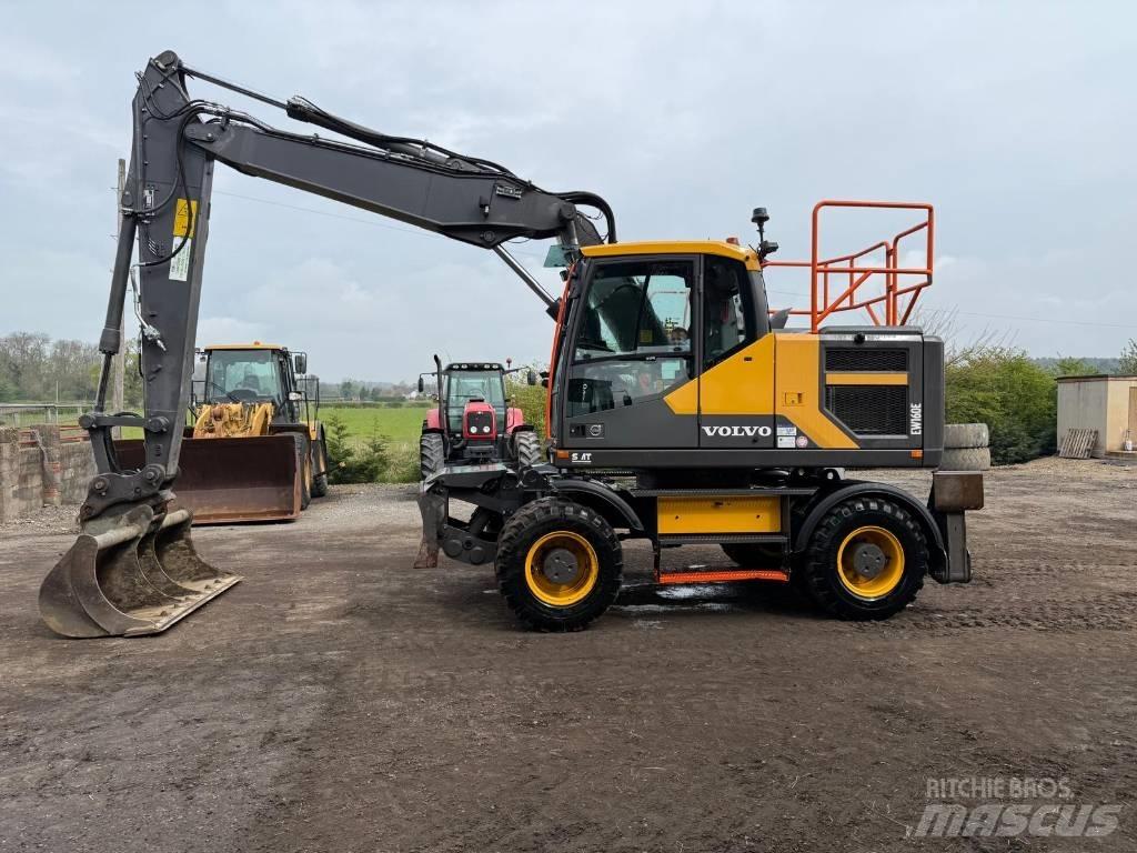 Volvo EW 160 E Gumikerekes kotrók
