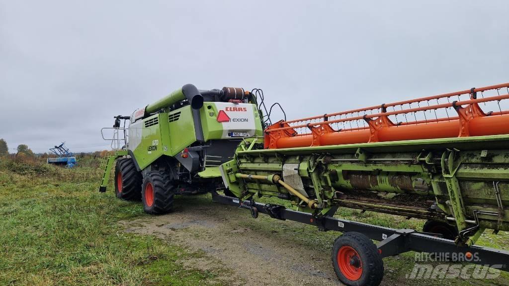 CLAAS Lexion 670 Kombájnok