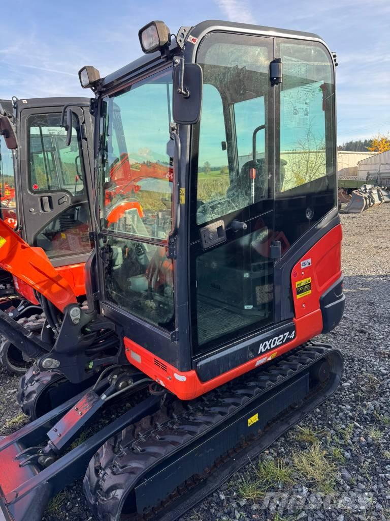 Kubota KX 027-4 Mini kotrók < 7t