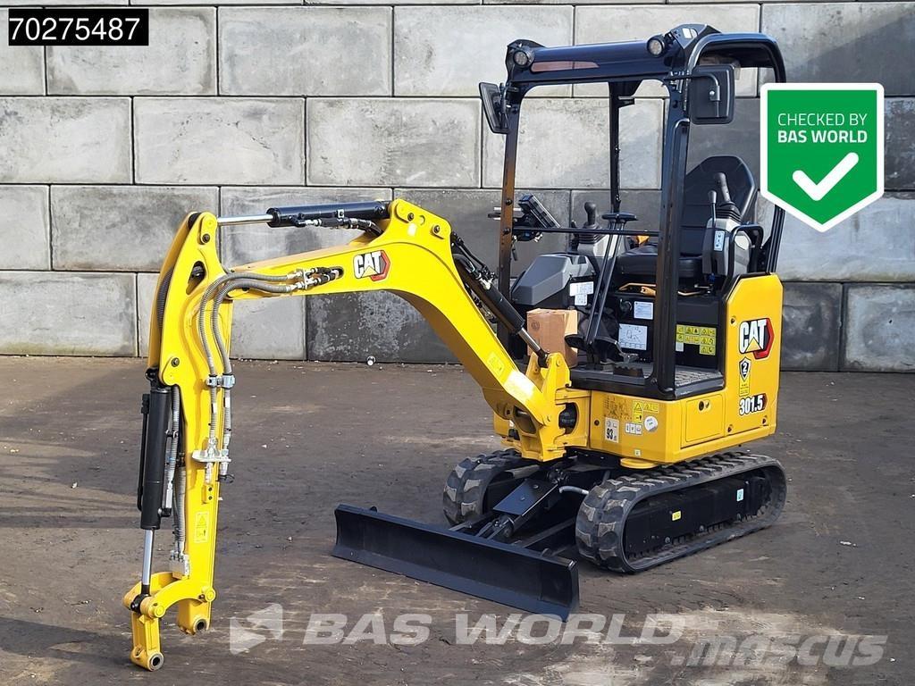 CAT 301.5 Mini kotrók < 7t