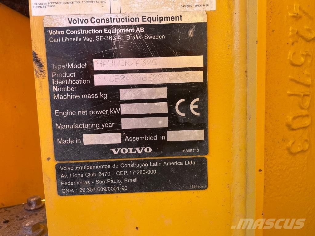 Volvo A 30 G Csuklósdömperek