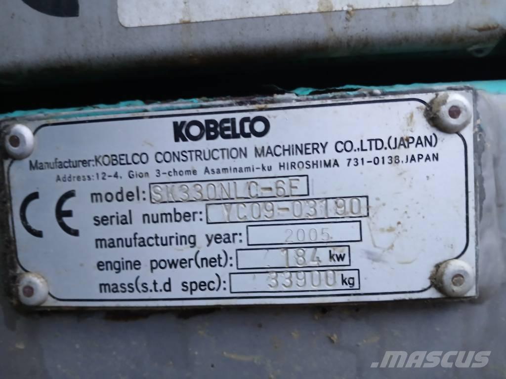Kobelco SK 330NLC-6E Lánctalpas kotrók