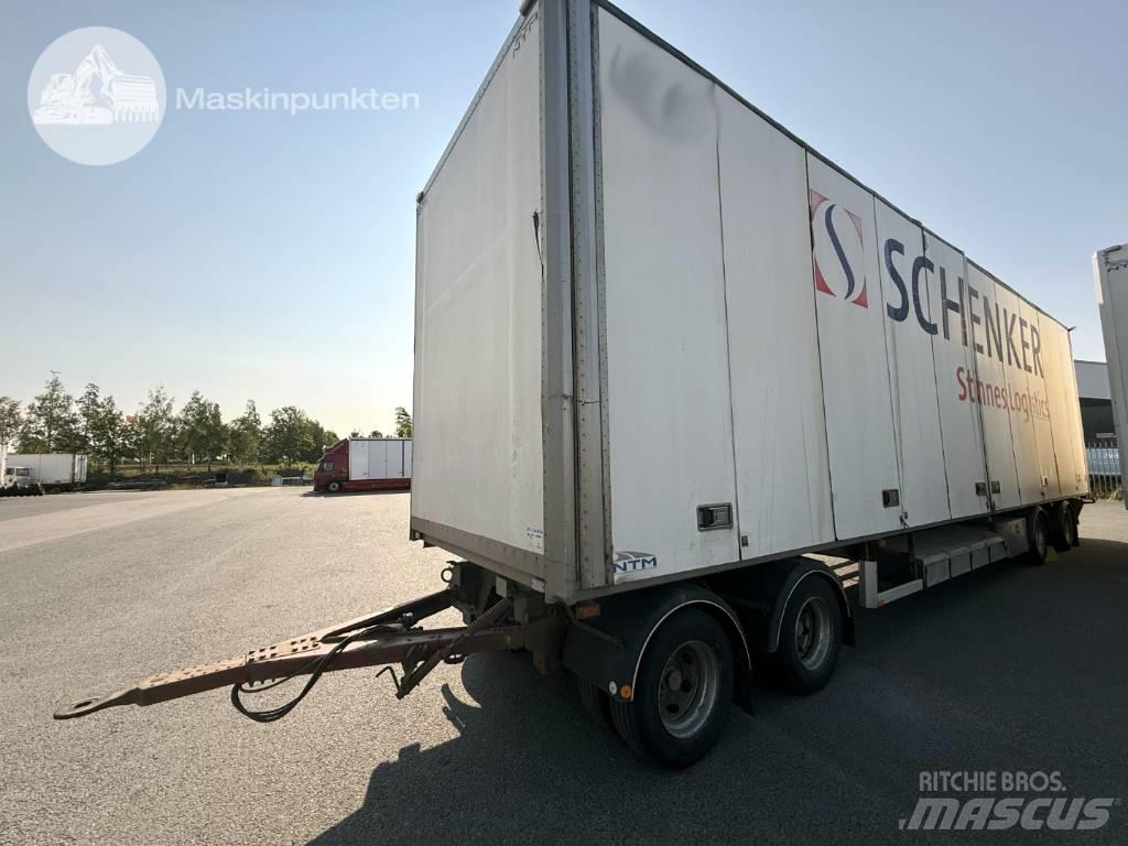 NTM UTP-39L-4 Dobozos pótkocsik