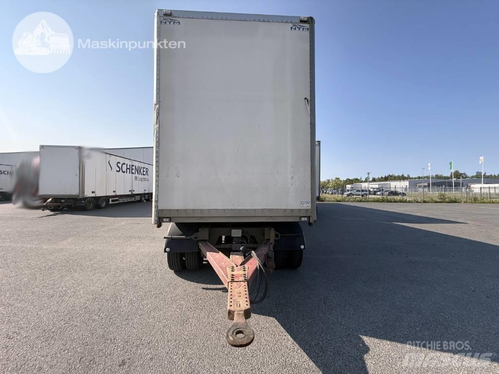 NTM UTP-39L-4 Dobozos pótkocsik
