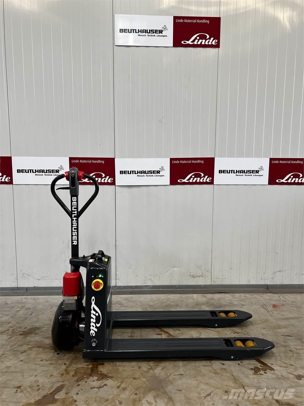 Linde MT15C Gyalogkíséretű targonca
