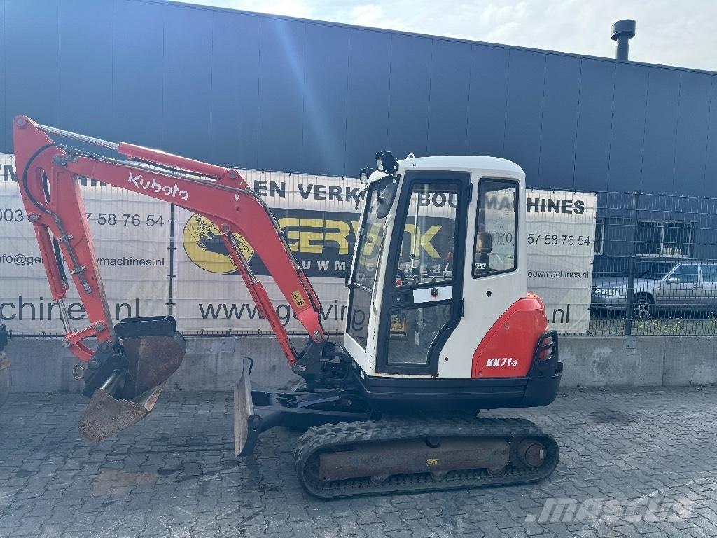 Kubota KX 71-3 Mini kotrók < 7t