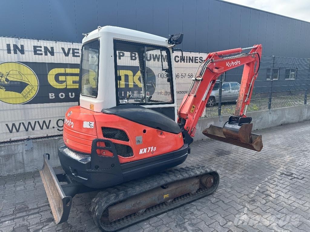 Kubota KX 71-3 Mini kotrók < 7t