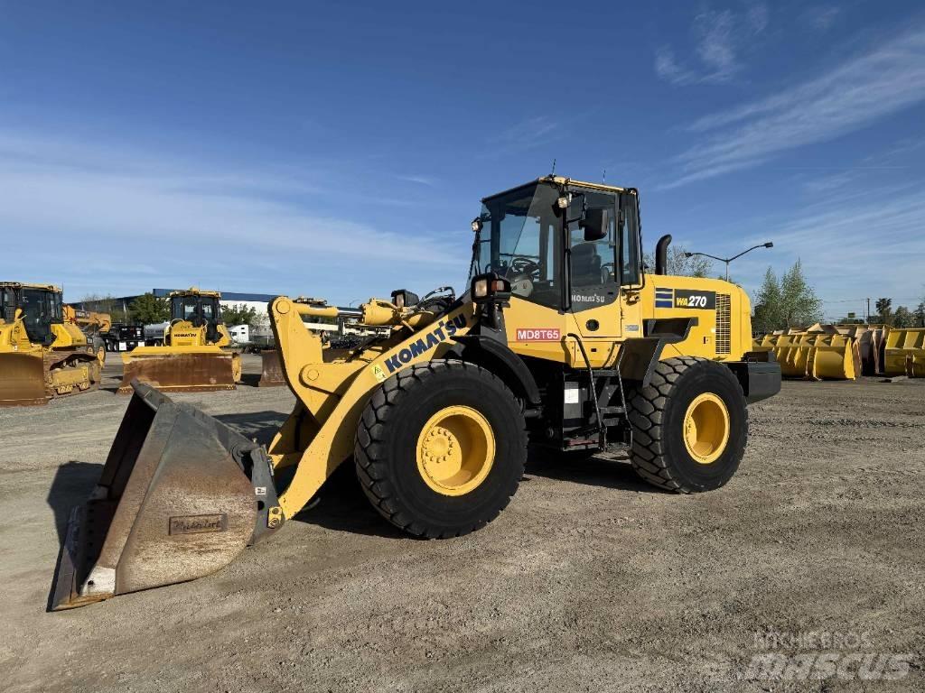 Komatsu WA 270-7 Gumikerekes homlokrakodók