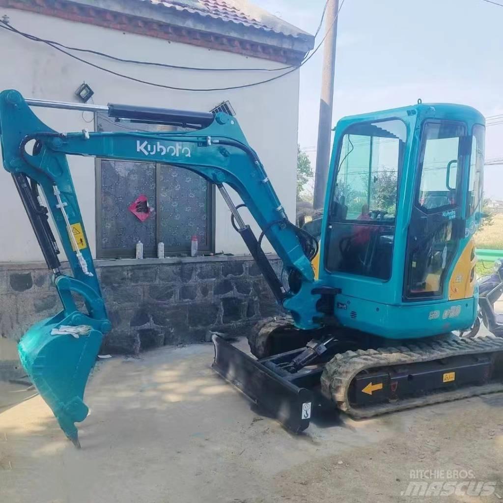 Kubota U 30 Mini kotrók < 7t