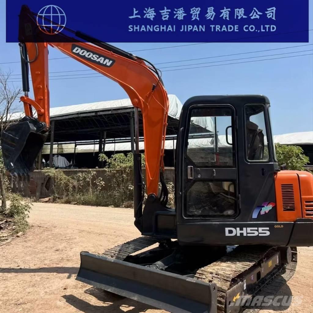 Doosan DH 55 Mini kotrók < 7t