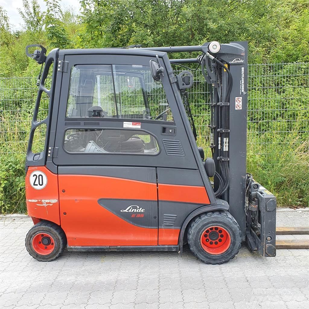 Linde E35HL Elektromos targoncák