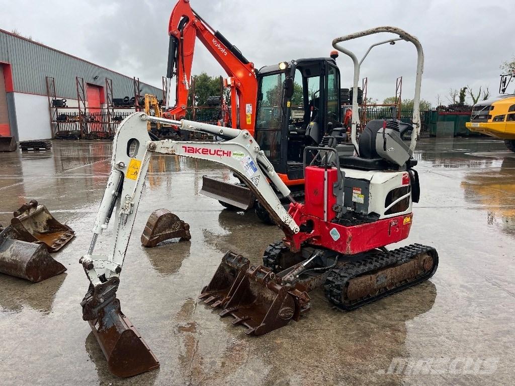 Takeuchi TB 210 R Mini kotrók < 7t