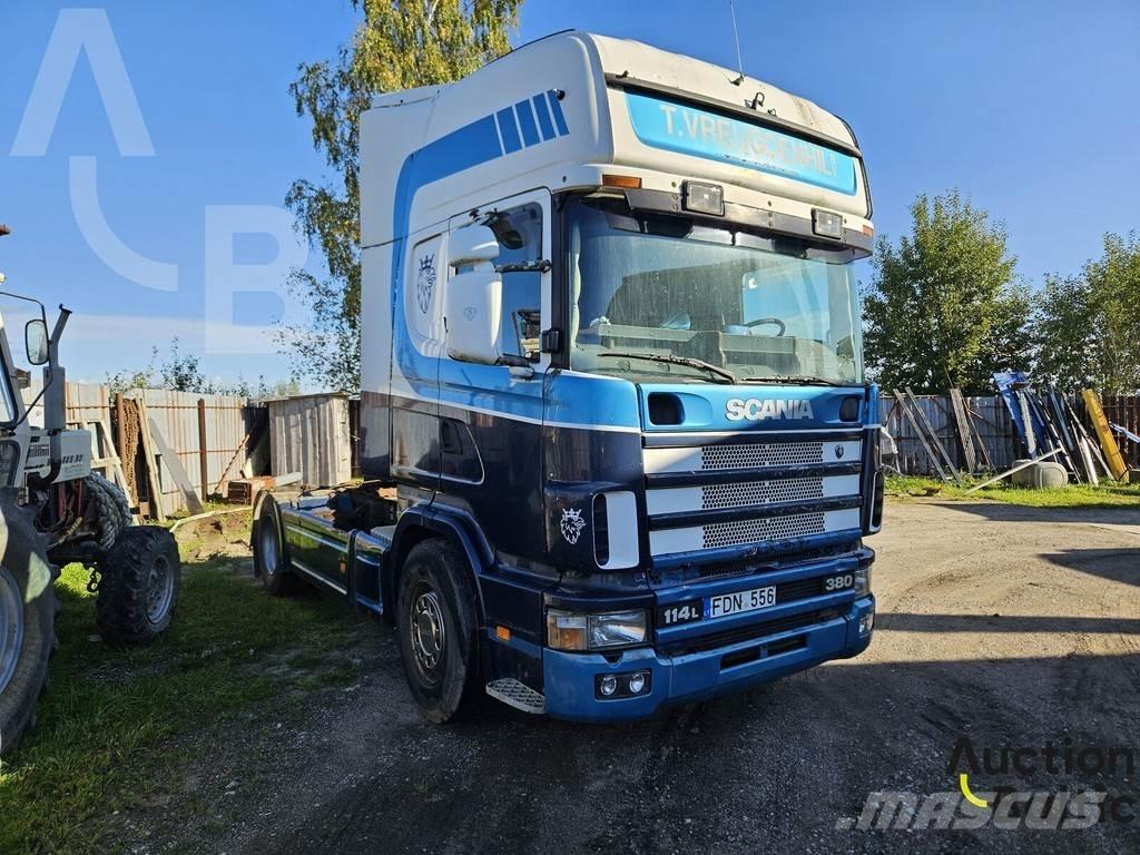 Scania R 114 LA Nyergesvontatók