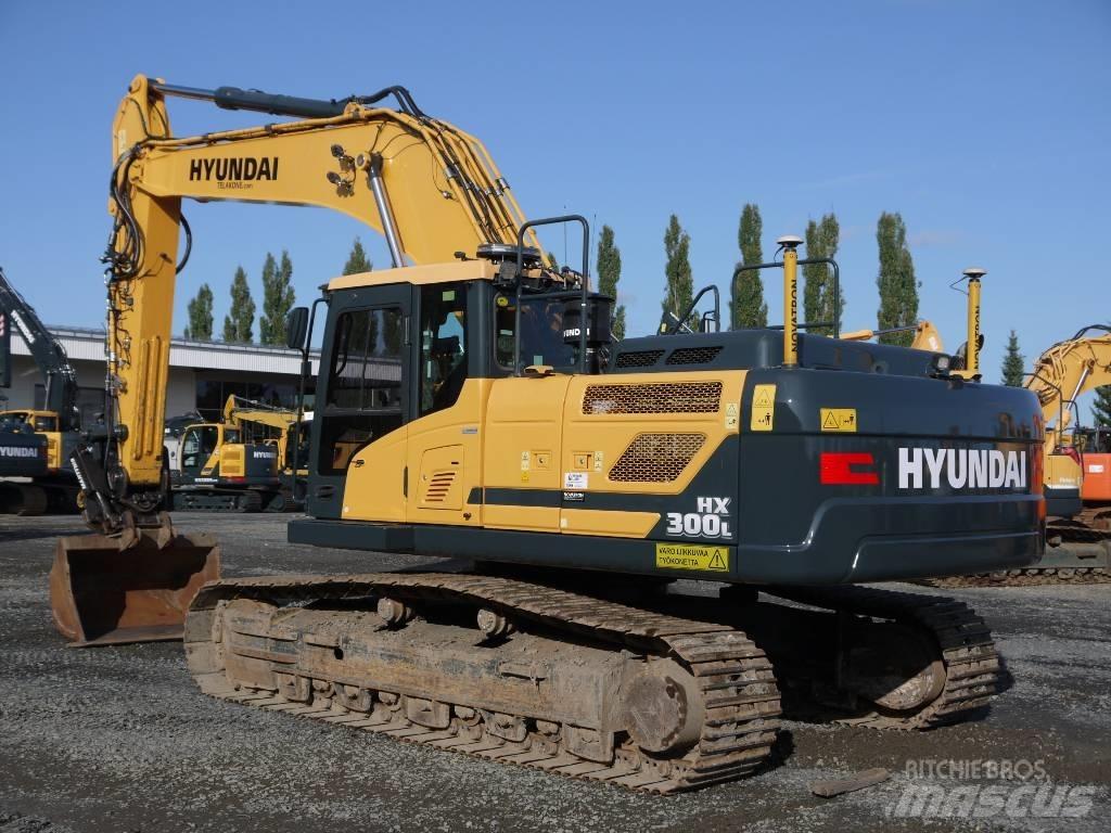 Hyundai HX 300 L Lánctalpas kotrók