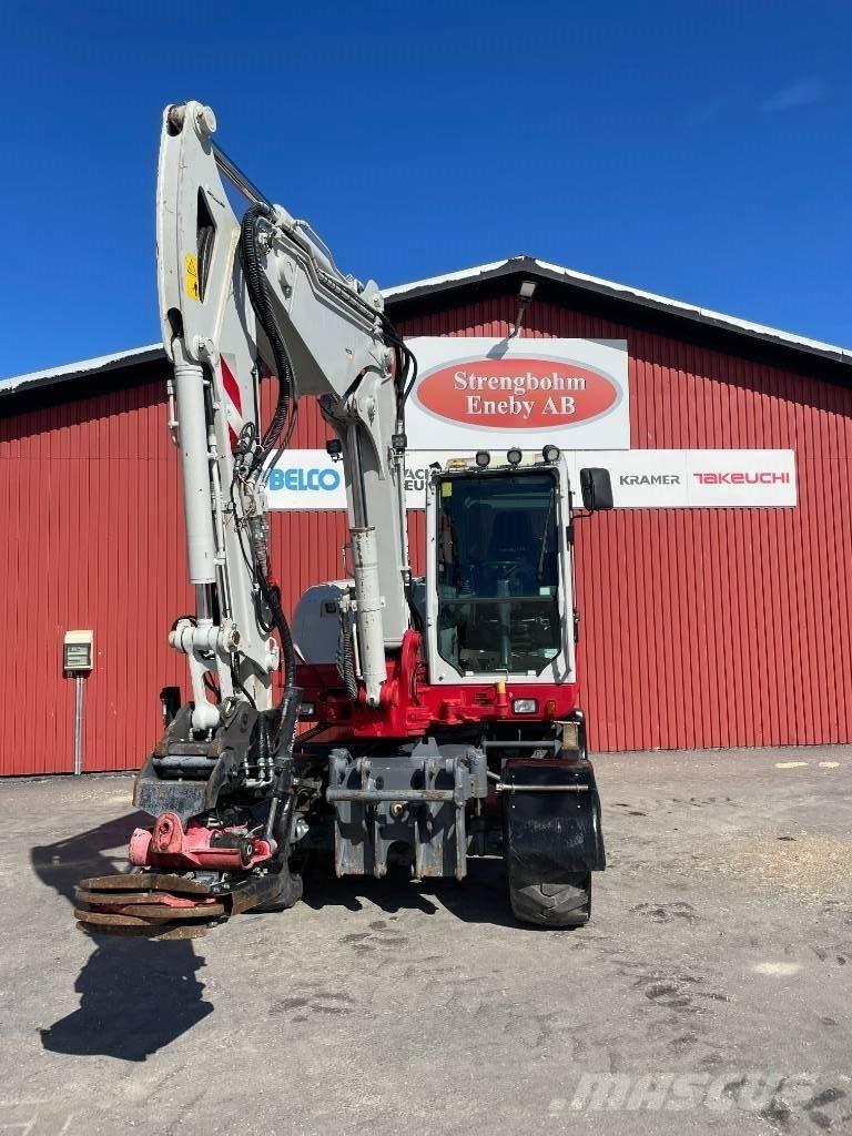Takeuchi TB 295 W Gumikerekes kotrók