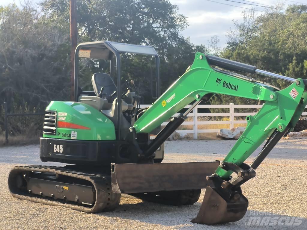 Bobcat E 45 Mini kotrók < 7t