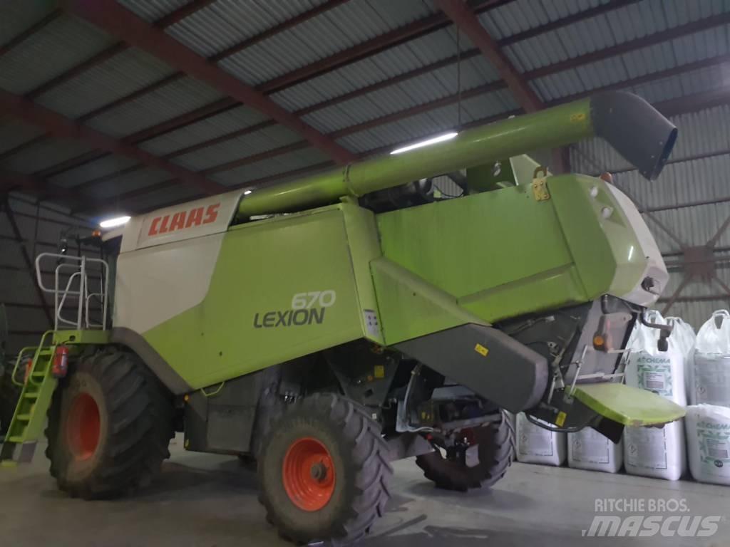 CLAAS Lexion 670 Kombájnok