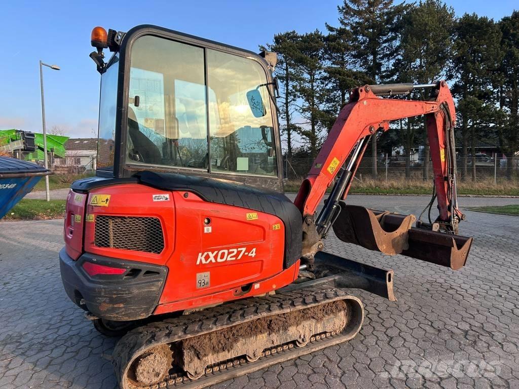 Kubota KX 027-4 Mini kotrók < 7t