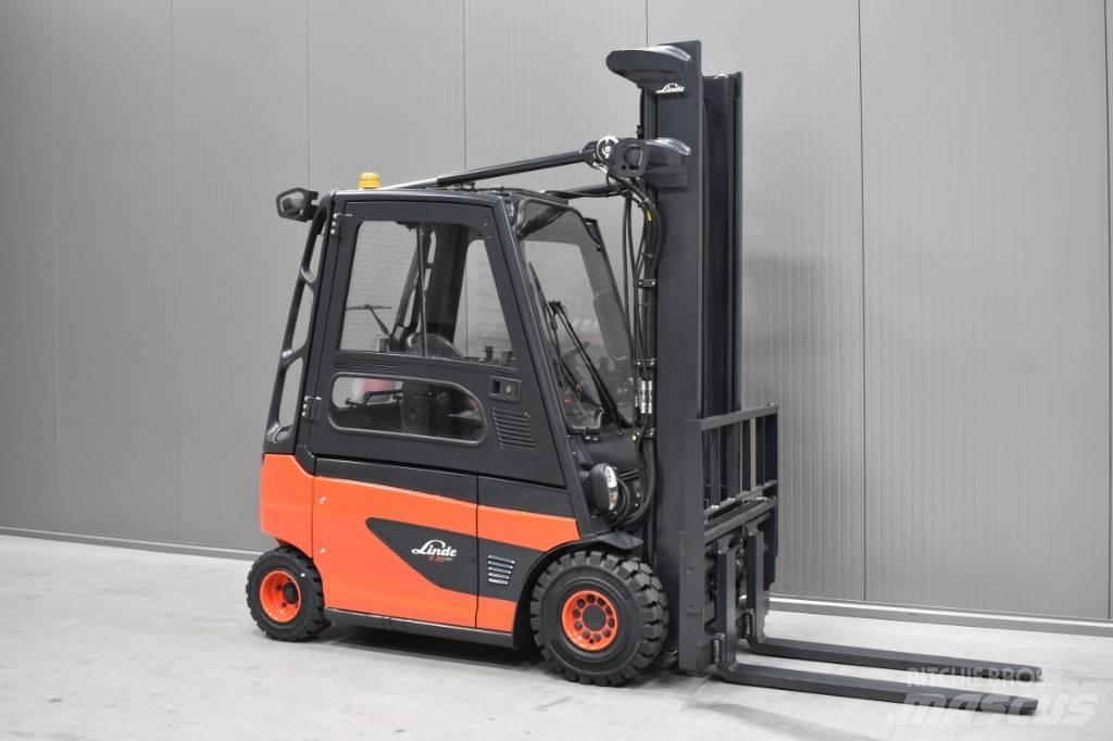 Linde E 25 - 01 Elektromos targoncák