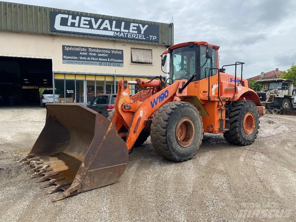 Fiat-Hitachi W 190 Gumikerekes homlokrakodók