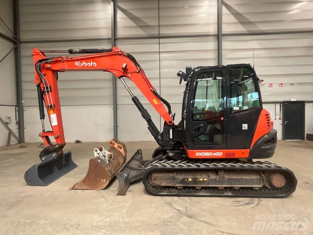 Kubota KX 080-4 A 2 Közepes (midi) kotrók 7 t - 12 t