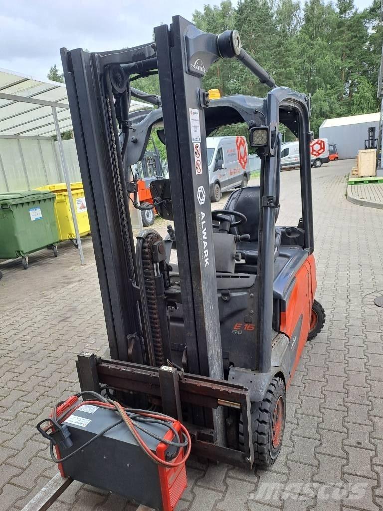Linde E16 Elektromos targoncák