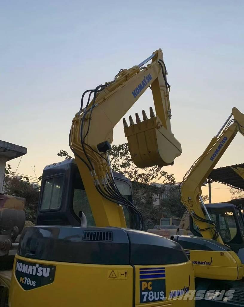 Komatsu PC 78 Mini kotrók < 7t