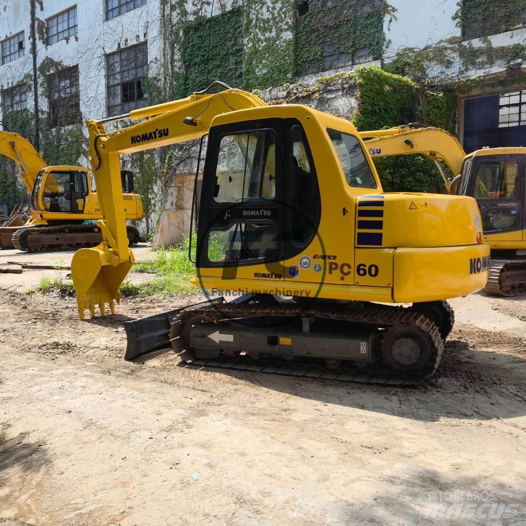 Komatsu PC 60 Mini kotrók < 7t
