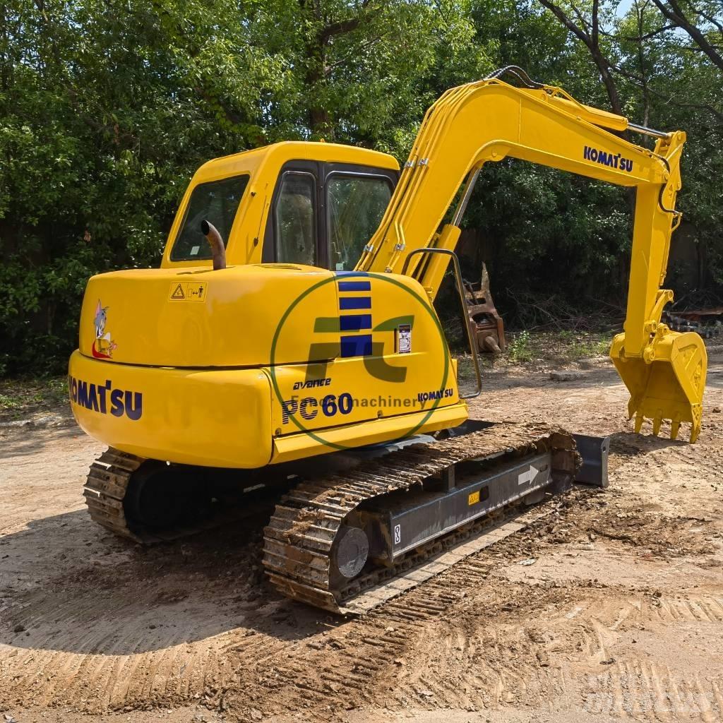 Komatsu PC 60 Mini kotrók < 7t