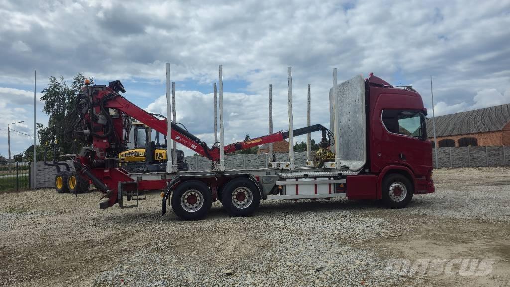Scania R 650 Rönkszállító teherautók