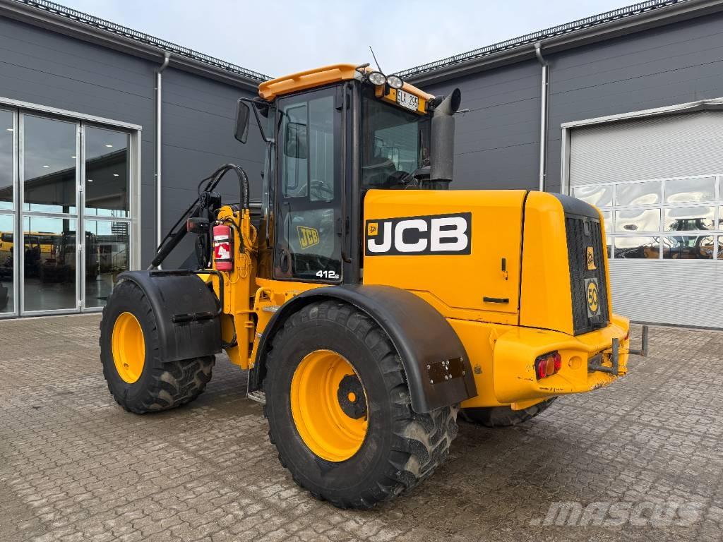JCB 412 S Gumikerekes homlokrakodók