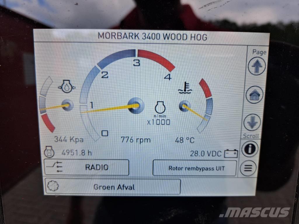 Morbark 3400 XT Irat megsemmisítők