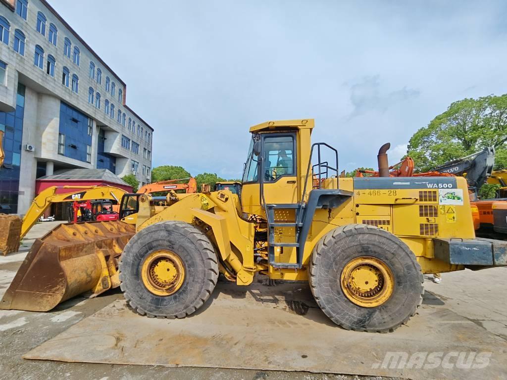 Komatsu WA 500-3 Gumikerekes homlokrakodók