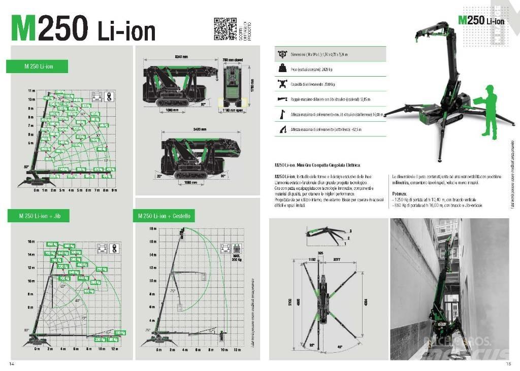 BG Lift M250 Lánctalpas daruk