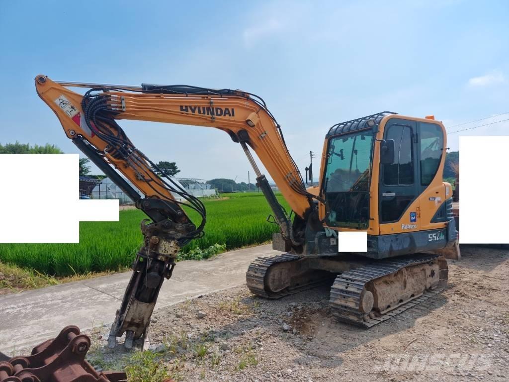Hyundai Robex 55 Mini kotrók < 7t