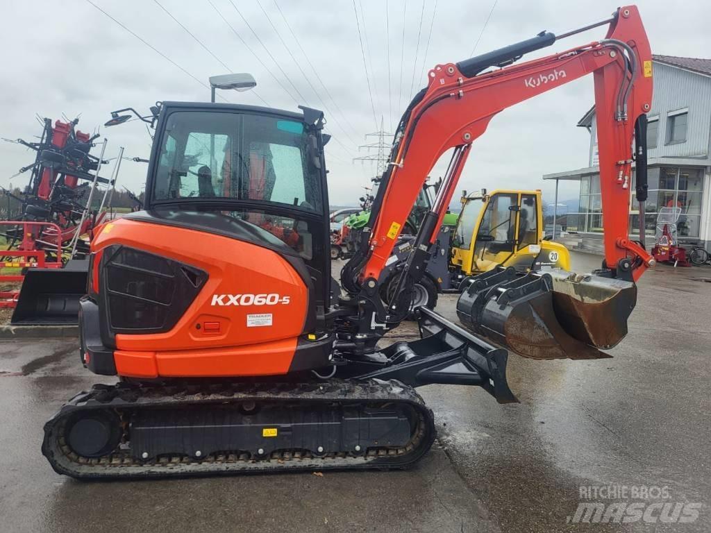 Kubota KX060-5 Mini kotrók < 7t