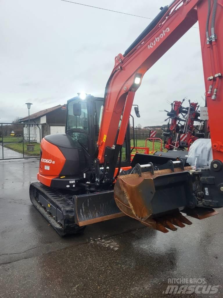 Kubota KX060-5 Mini kotrók < 7t