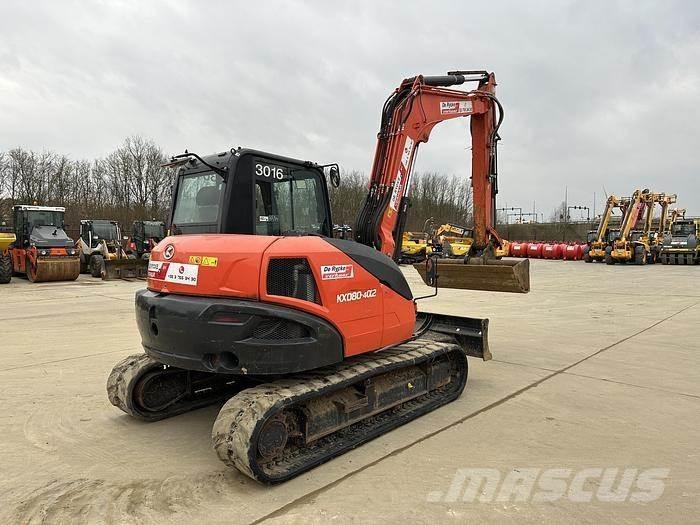 Kubota KX080-4A2 Közepes (midi) kotrók 7 t - 12 t