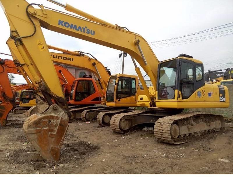 Komatsu pc220-7 Lánctalpas kotrók