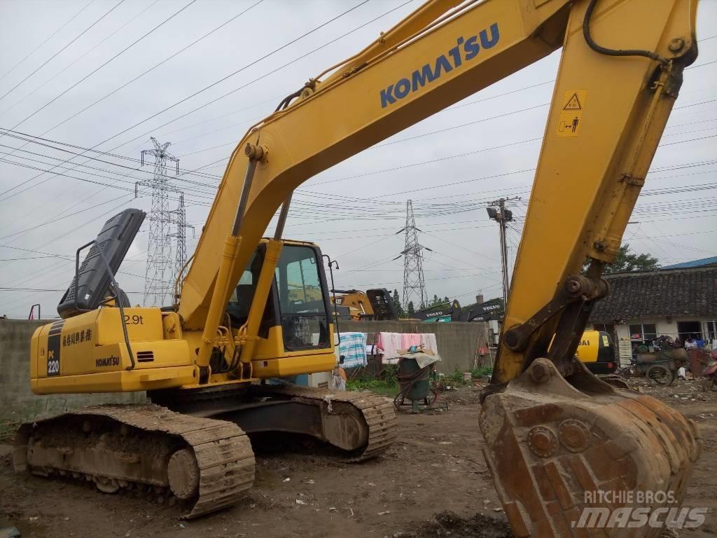 Komatsu pc220-7 Lánctalpas kotrók
