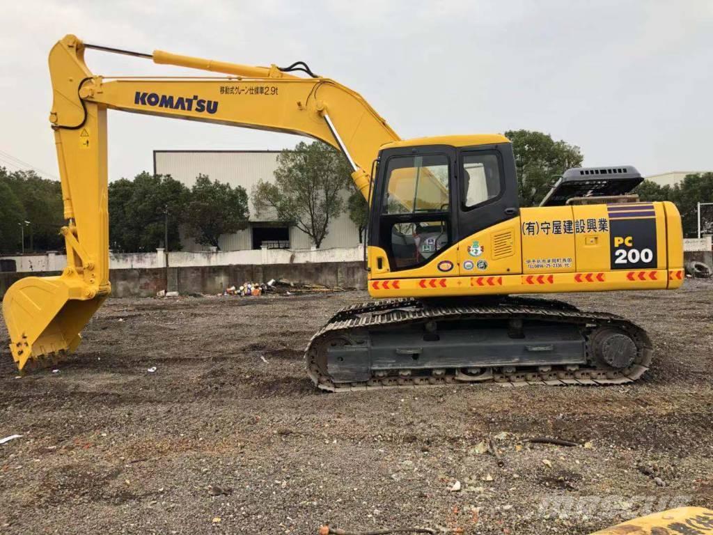 Komatsu pc200-7 Lánctalpas kotrók