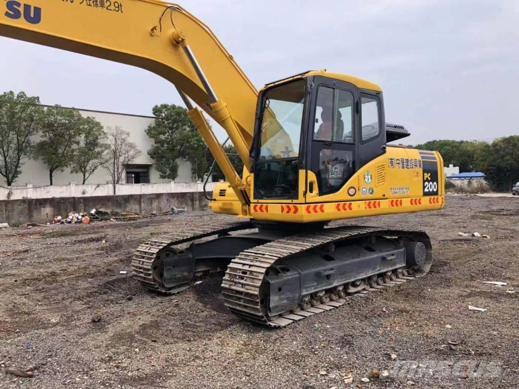 Komatsu pc200-7 Lánctalpas kotrók