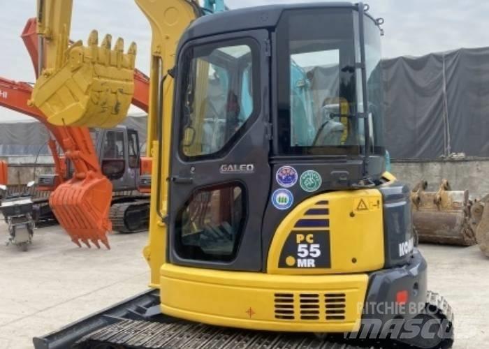 Komatsu PC 55 Mini kotrók < 7t