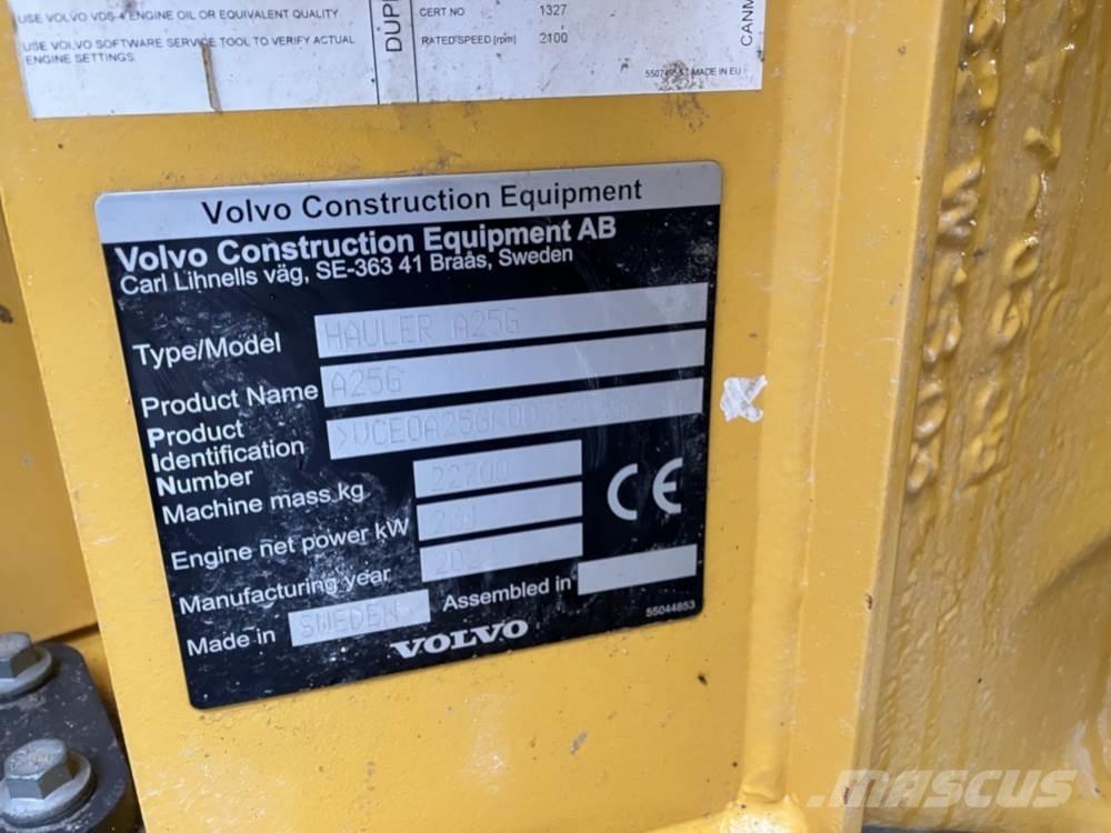 Volvo A25G Csuklósdömperek
