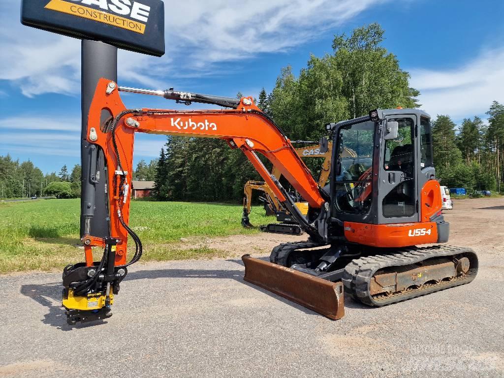 Kubota U 55-4 Mini kotrók < 7t