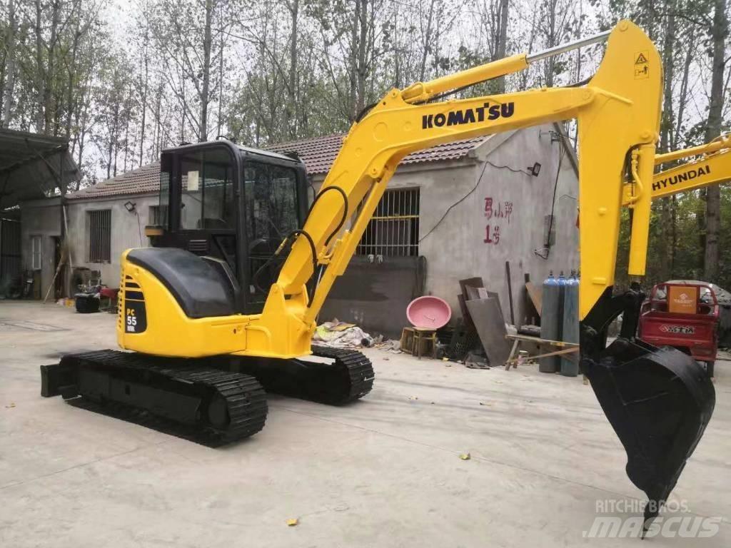 Komatsu PC55MR Lánctalpas kotrók