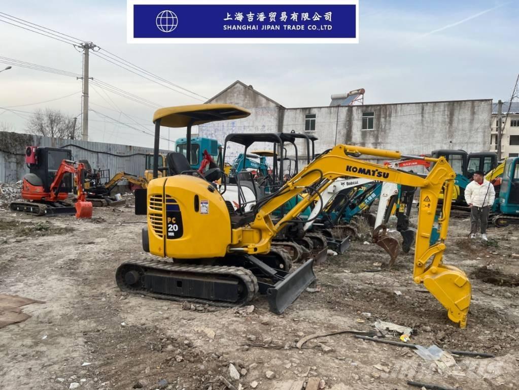 Komatsu PC 20 MR Mini kotrók < 7t