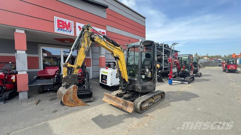 Yanmar Vio 25 Mini kotrók < 7t